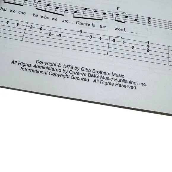 Grease Is Still the Word: Hal-Leonard, Sheet Music, Easy Piano Songbook 1998 NOS - Picture 6 of 6